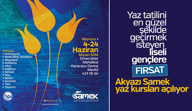 Liseli Gençlere Yaz Tatili Fırsatı