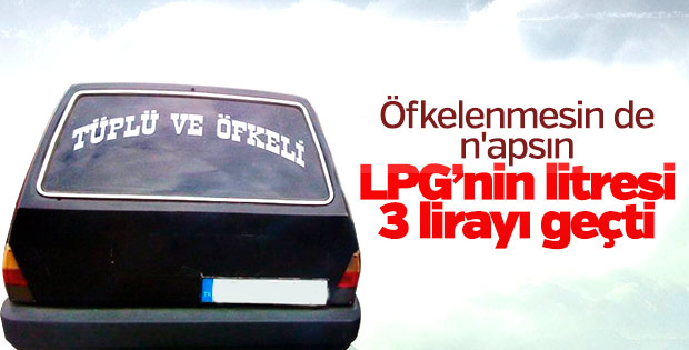 LPG ye 5 kuruş zam