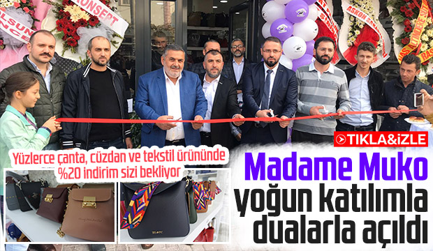 Madame Muko Dualarla Açıldı