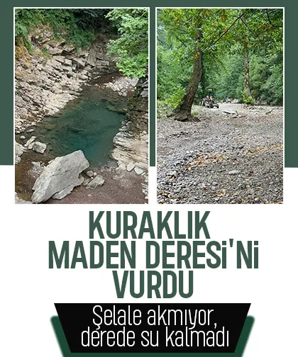 Maden Deresi kurudu