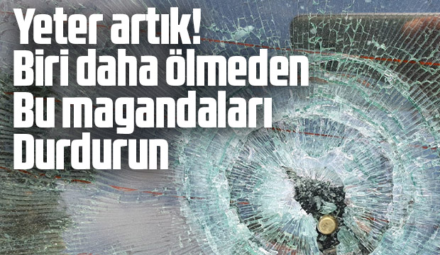Magandalar bitmek bilmiyor