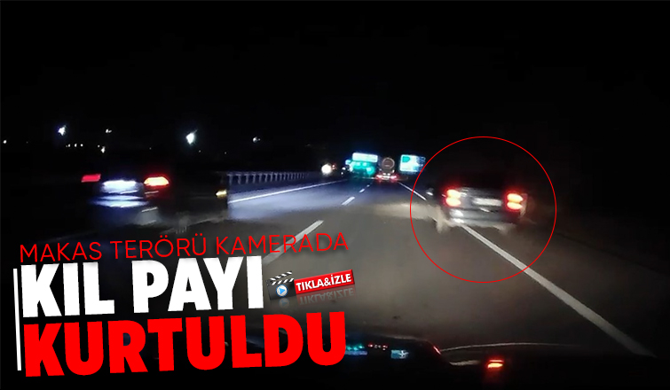 Makas attı ölümden kıl payı kurtuldu