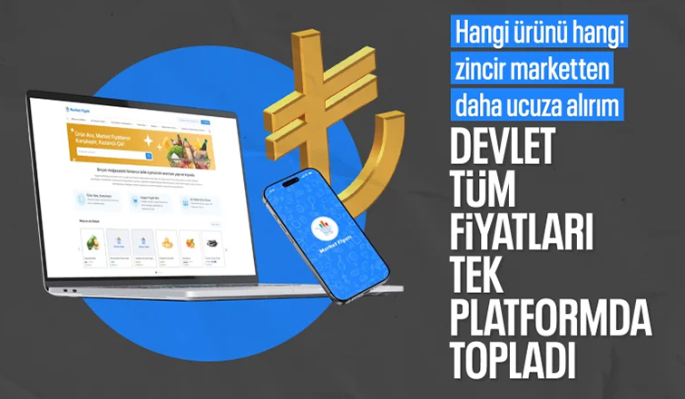 Market fiyatları tek sitede toplandı