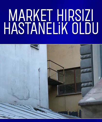 Market hırsızının sonu kötü oldu