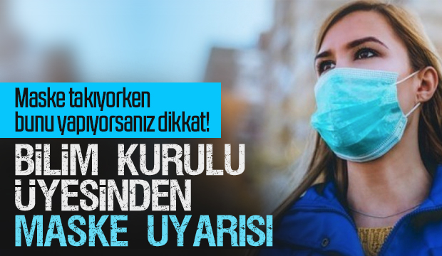 Maske takanlar dikkat