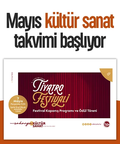 Mayıs kültür sanat takvimi başlıyor