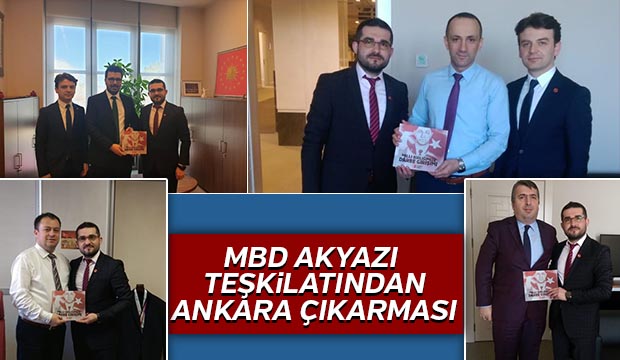 MBD AKYAZI TEŞKiLATINDAN  ANKARA ÇIKARMASI