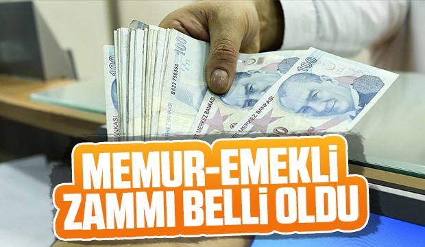 Memur ve Emekli zammı belli oldu