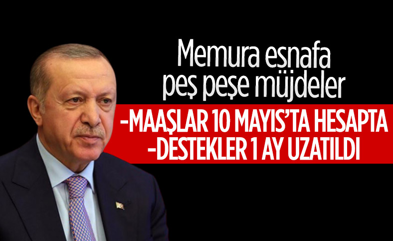 Memura ve esnafa peş peşe müjdeler