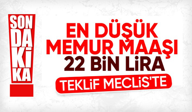 Memurların zam oranı belli oldu: Teklif Meclis'te