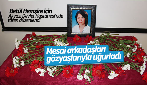 Mesai arkadaşları gözyaşlarıyla uğurladı