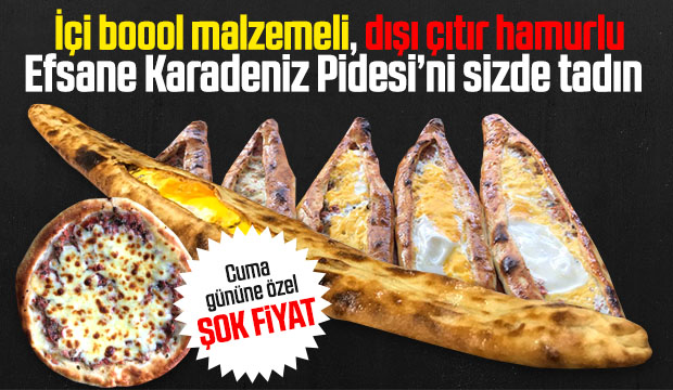 Meşhur Karadeniz Pide Çeşitleri Bol Malzemesi İle Sizlerle
