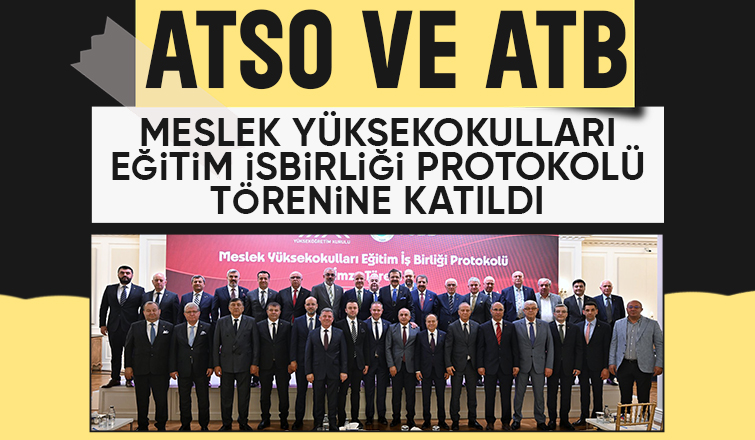 Meslek Yüksekokulları Eğitim İşbirliği Protokolü imzalandı