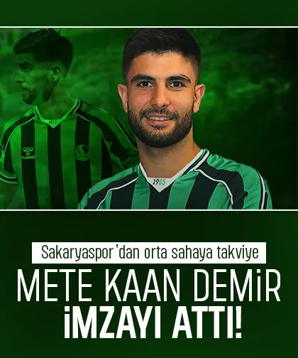 Mete Kaan Demir Sakaryaspor’da