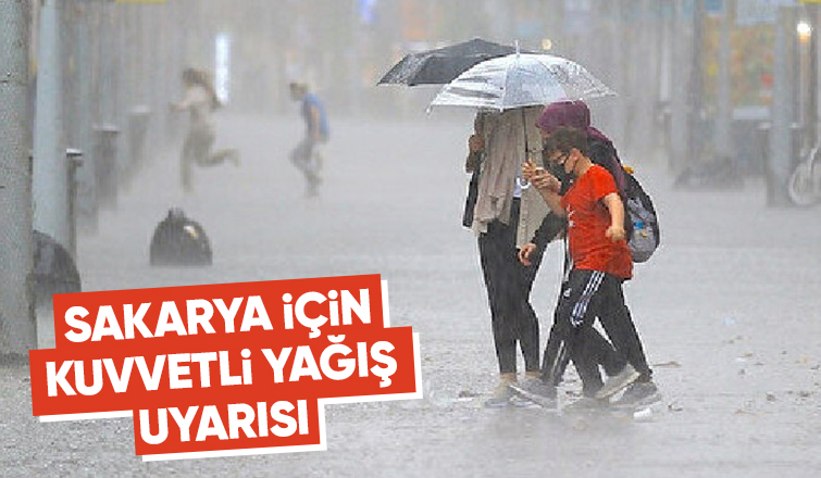 Meteorolojiden kuvvetli yağış uyarısı