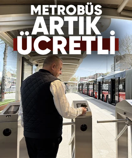 Metrobüste ücretsiz seferler dönemi bitti
