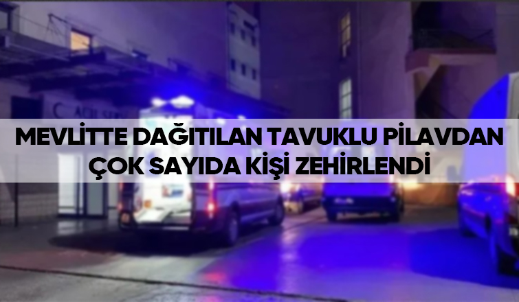 Mevlit sonrası zehirlenme paniği