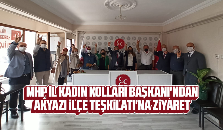MHP İl Kadın Kolları Başkanı'ndan Ali Dertli'ye ziyaret