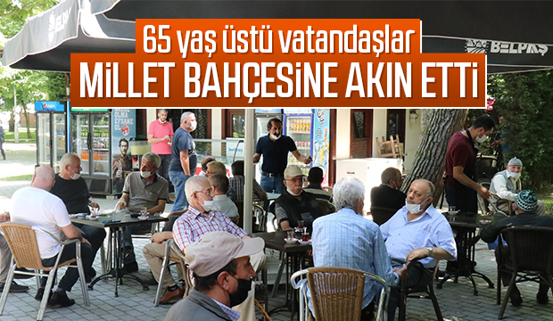 Millet Bahçesi'ne akın ettiler