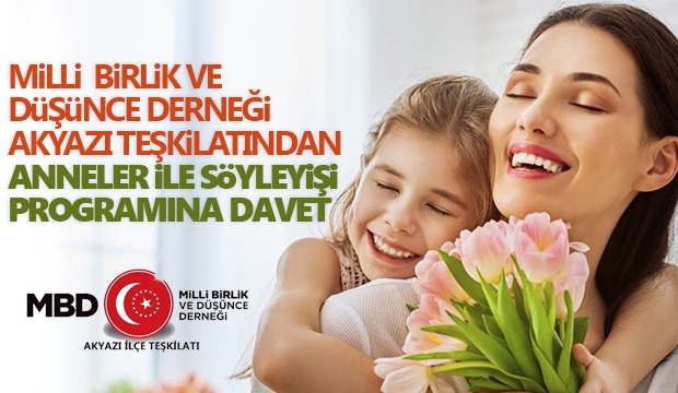 Milli Birlik ve Düşünce Derneğinden Annelere özel program
