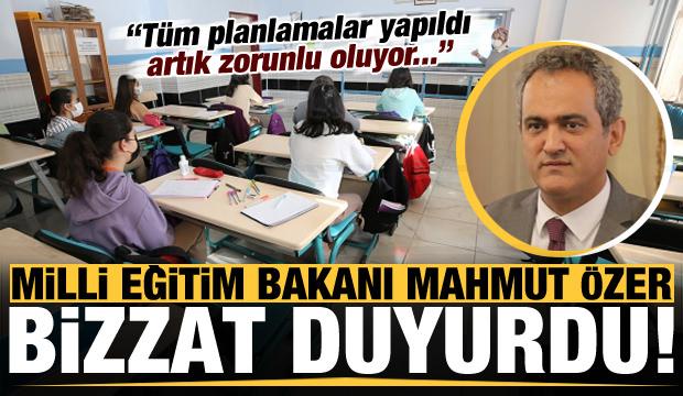 Milli Eğitim Bakanı açıkladı: Zorunlu oluyor