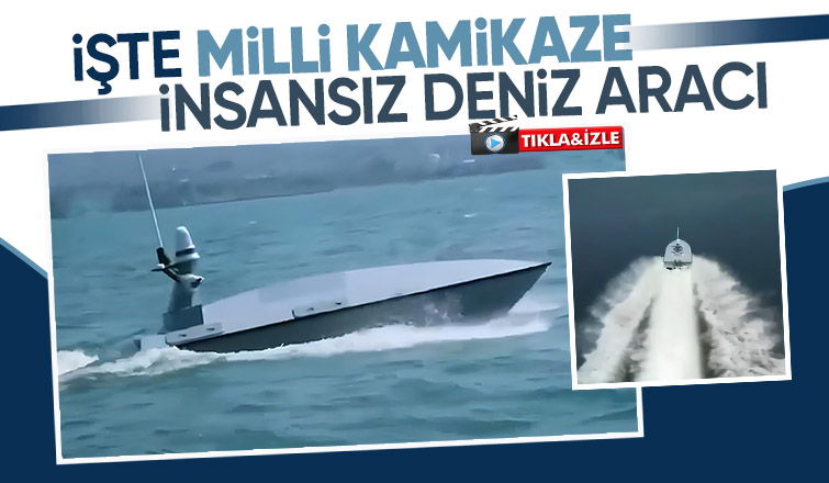 Milli kamikaze insansız deniz aracı PİRANA KİDA