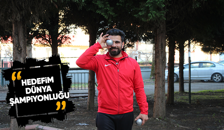 Milli sporcu Faik Dursun Öztürk, boccede yeni şampiyonluklar hedefliyor