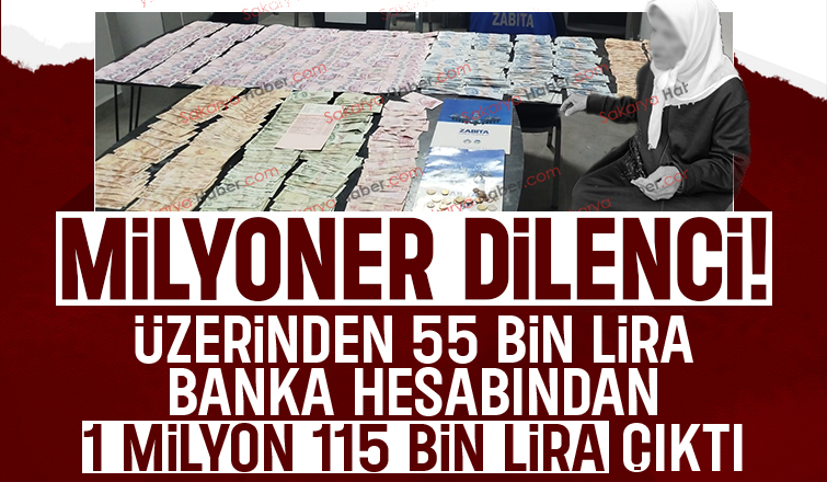 Milyoner dilenci zabıtaya yakalandı