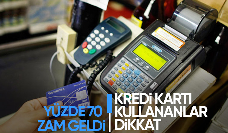 Milyonlarca kredi kartı kullananı etkileyen zam kararı