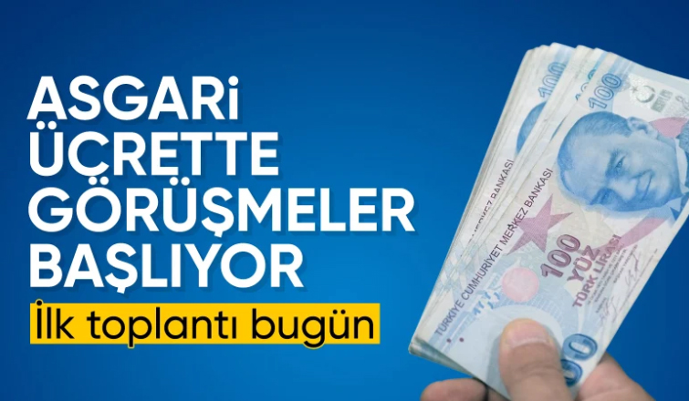 Milyonların gözü bu toplantıda: Asgari ücret görüşmeleri bugün başlıyor