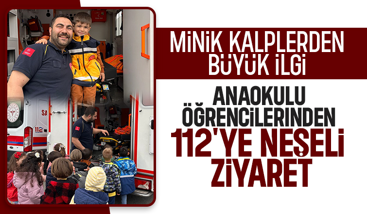 Minik Öğrenciler Ambulansları Yakından Tanıdı