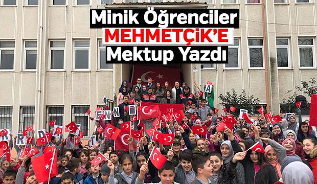 Minik Öğrenciler Mehmetçik'e Mektup Yazdı