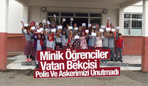 Minik Öğrencilerden Destek Amaçlı Örnek Davranış