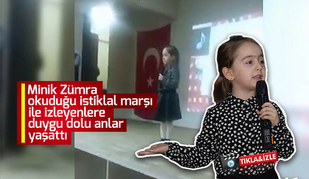   Minik Zümra Duygu Dolu Anlar Yaşattı