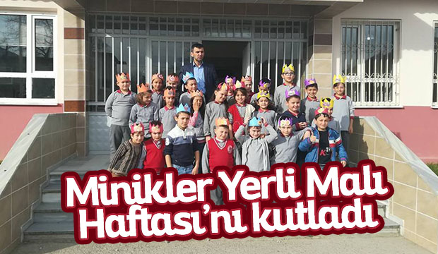 Minikler Yerli Malı Haftasını Kutladı