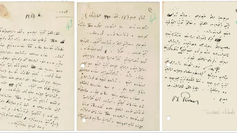 MİT 1940 tarihli bir belge paylaştı