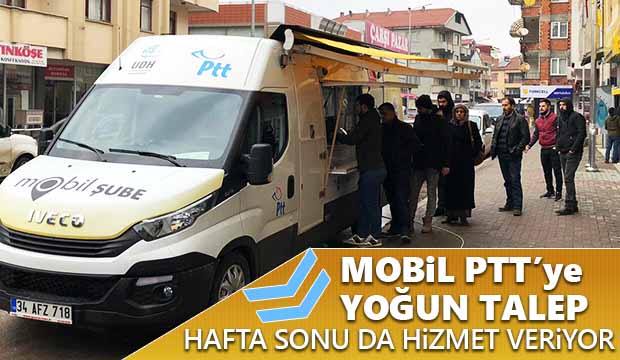Mobil PTT ye yoğun talep
