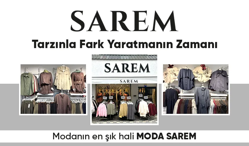 Moda Sarem olarak 10 yıldır Sakarya’nın Akyazı ilçesinde giyim sektöründe kalite güven ve şıklığı bir araya getiriyoruz.