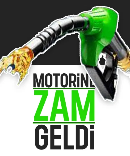 Motorin zamlandı