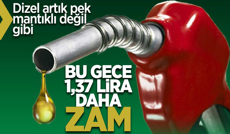 Motorine bir büyük zam daha