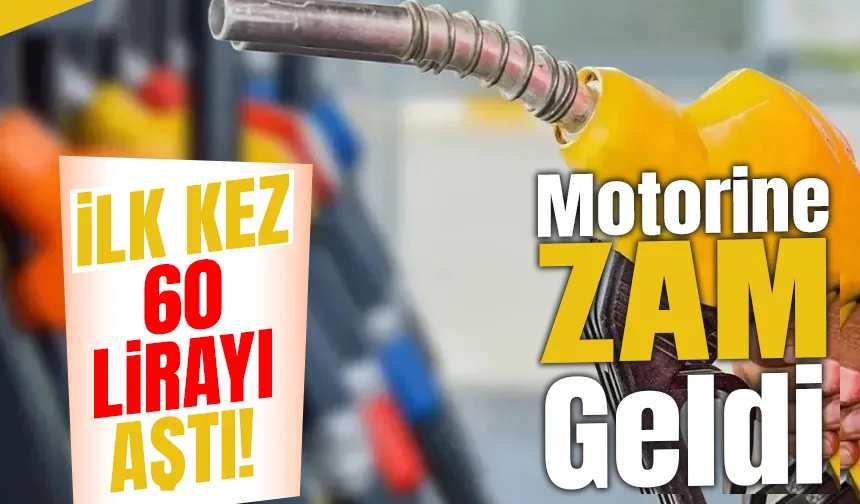 Motorine büyük zam; Litresi 61 lirayı buldu