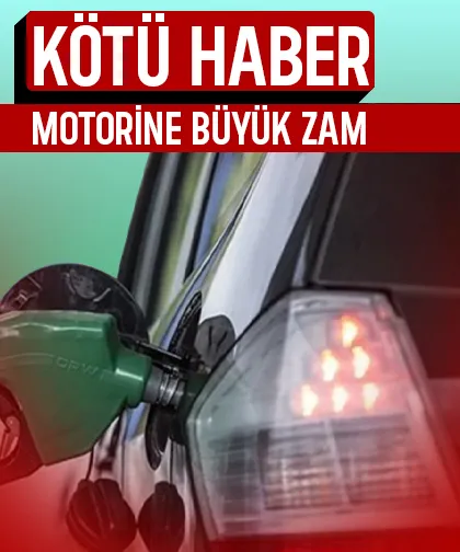 Motorine zam geldi