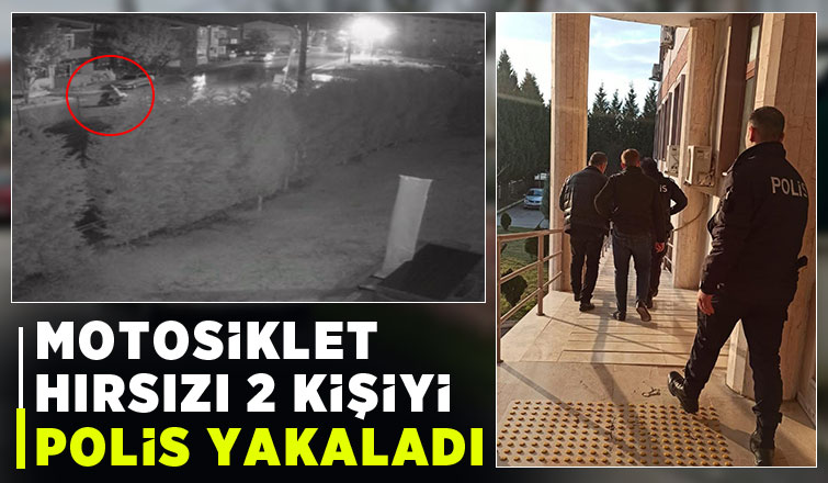 Motosiklet hırsızları yakalandı