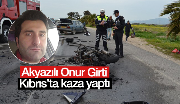 Motosiklet Kazasında Yaralandı