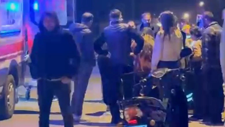 Motosiklet sürücüsü kazada ağır yaralandı