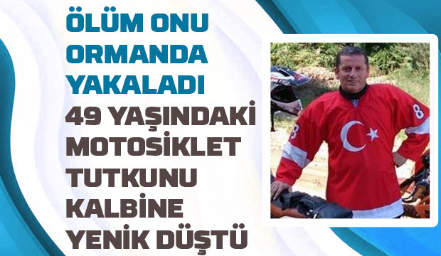 Motosiklet tutkunu kurtarılamadı