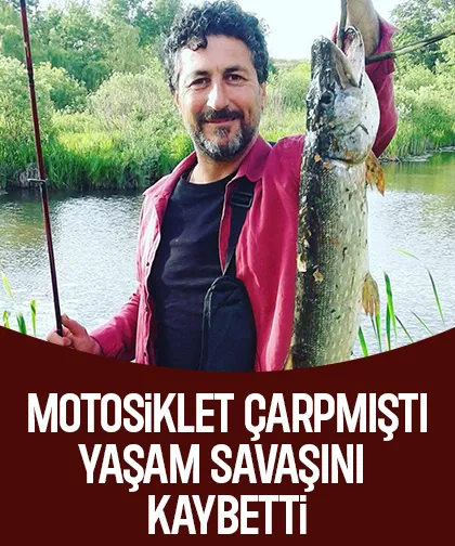 Motosikletin çarptığı iki çocuk babası hayatını kaybetti