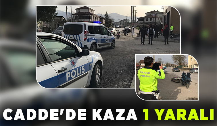 Motosikletler Çarpıştı 1 Yaralı 