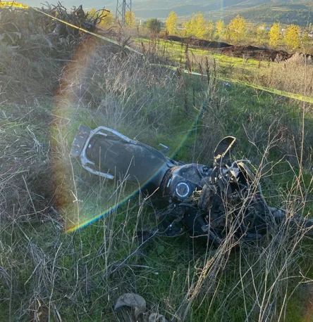 Motosikletli kazada hayatını kaybetti