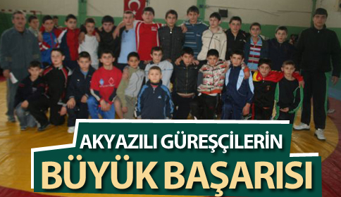 Akyazılı Güreşçilerin Büyük Başarısı